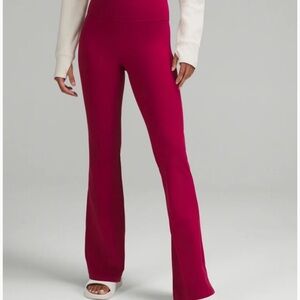 Lululemon groove nulu super high rise flare pan